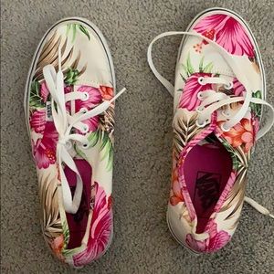 Floral Vans